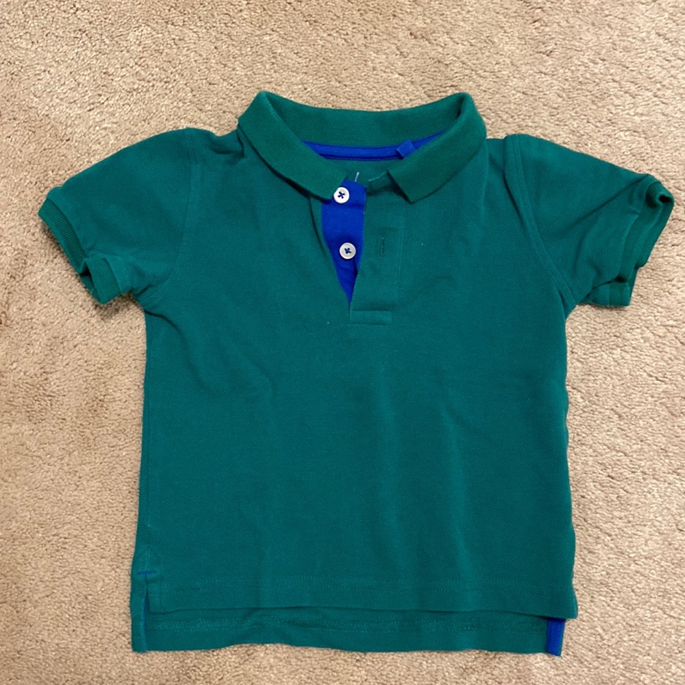 Children’s Green golf shirt